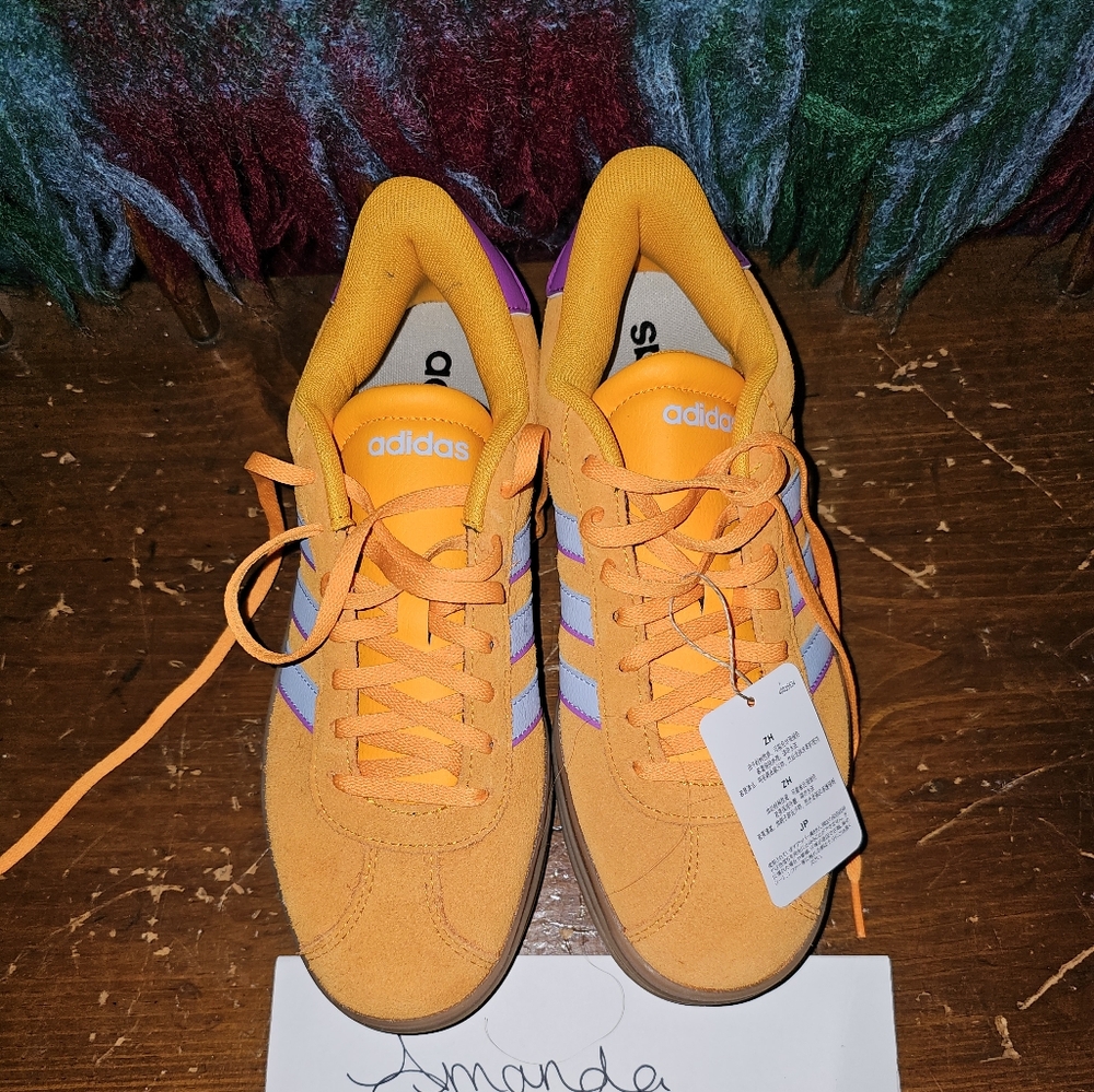 Adidas VL Bold Court platform sneakers